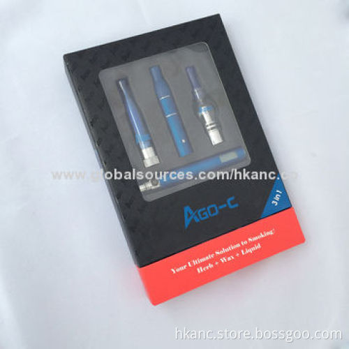 AGO C 3-in-1 E cigarette Starter Kit, 2014 Newest and Best Quality Perfect Design